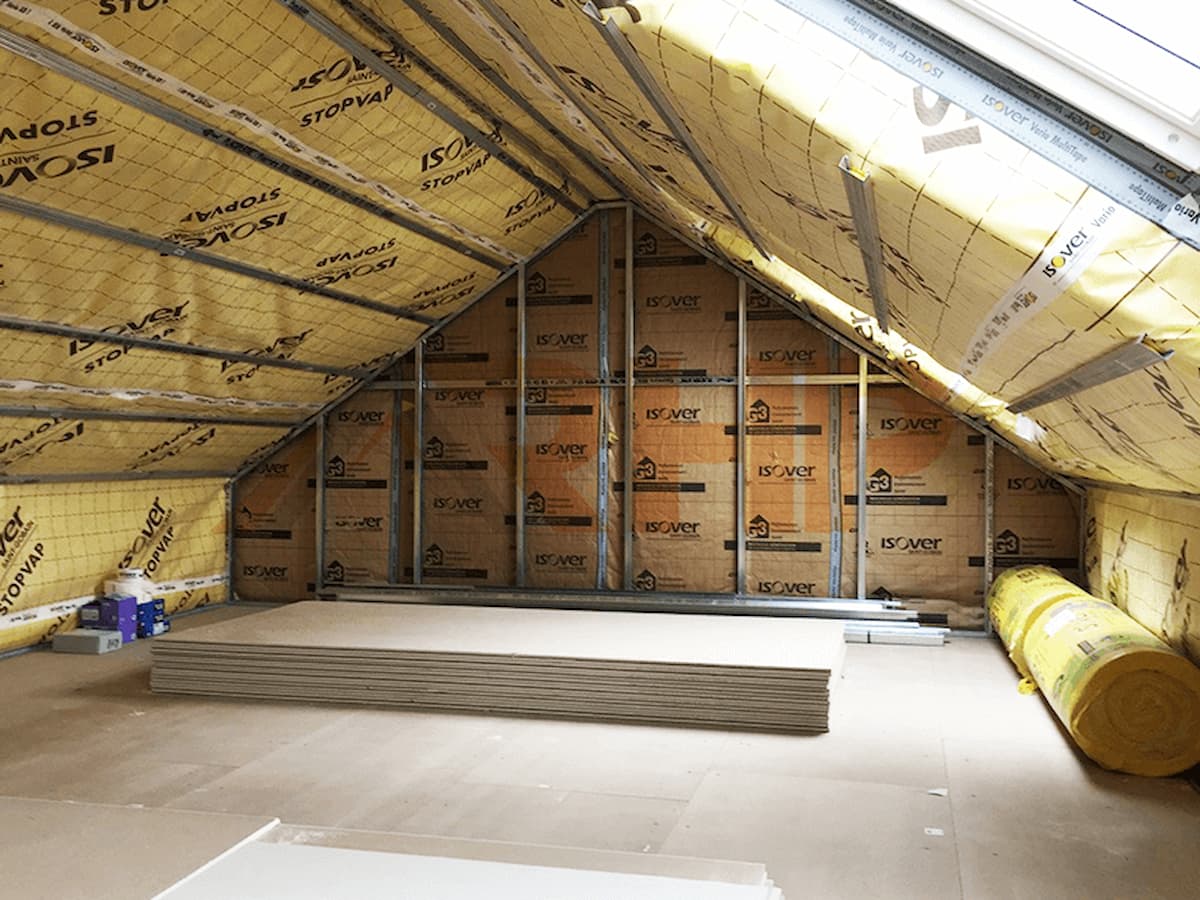 entreprise-isolation-haute-normandie combles aménagés